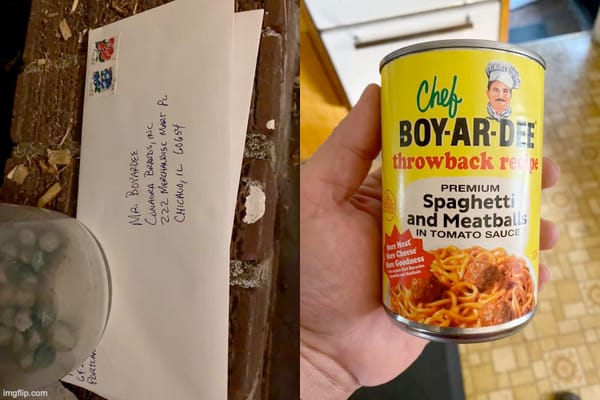 Dear Mr. Boyardee