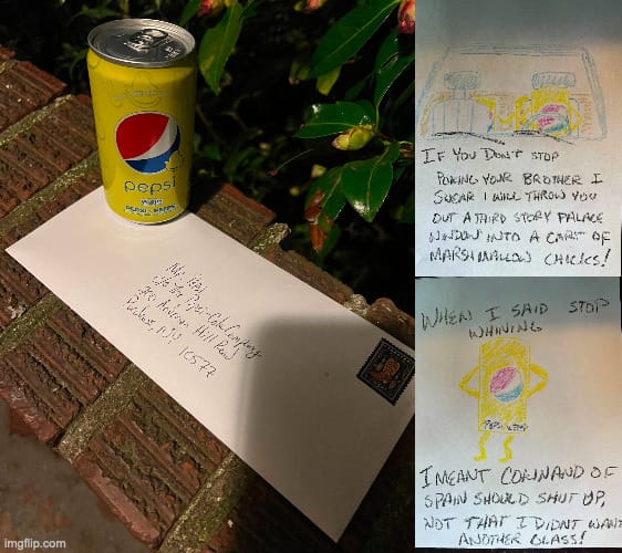 Dear Mr. Pepsi